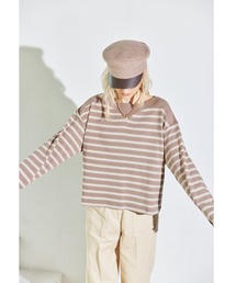 ALEXIA STAM | Stripe Long Sleeve Tee/ストライプロングスリーブティー(Tシャツ/カットソー)