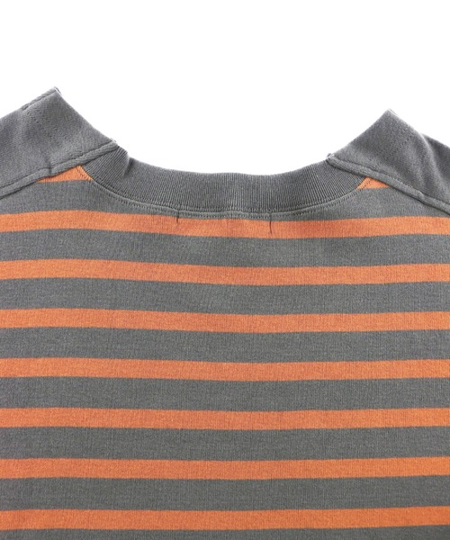 ALEXIA STAM（アリシアスタン）の「Stripe Long Sleeve Tee/ストライプロングスリーブティー（Tシャツ/カットソー・レディース・ネイビー/グレー/モカ・FREE）」の19枚目の写真