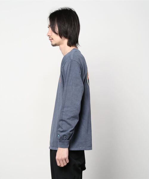 KAVU(カブー)の「KAVU/カブー SASQUATCH HUNTER L/S TEE/サスクワッチハンターティー(Tシャツ/カットソー・メンズ・レッド/アイボリー/グレー/ネイビー/イエロー・X-LARGE/MEDIUM/LARGE)」の10枚目の写真