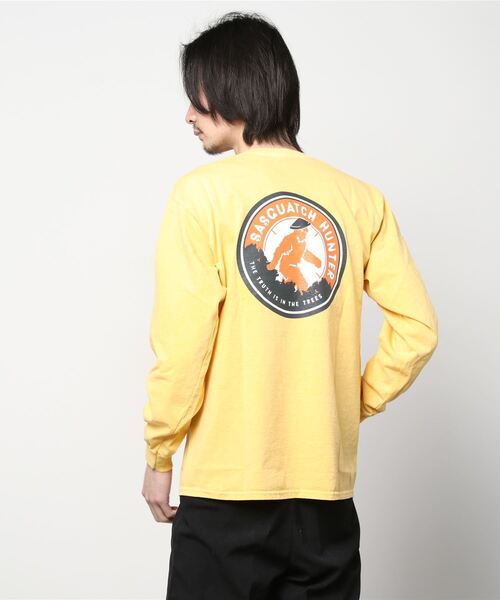 KAVU(カブー)の「KAVU/カブー SASQUATCH HUNTER L/S TEE/サスクワッチハンターティー(Tシャツ/カットソー・メンズ・レッド/アイボリー/グレー/ネイビー/イエロー・X-LARGE/MEDIUM/LARGE)」の17枚目の写真