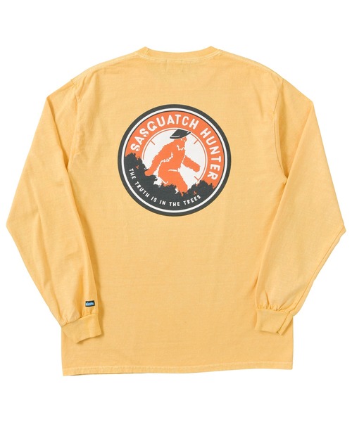 KAVU(カブー)の「KAVU/カブー SASQUATCH HUNTER L/S TEE/サスクワッチハンターティー(Tシャツ/カットソー・メンズ・レッド/アイボリー/グレー/ネイビー/イエロー・X-LARGE/MEDIUM/LARGE)」の5枚目の写真