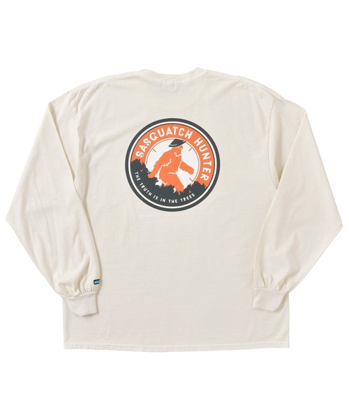 KAVU(カブー)の「KAVU/カブー SASQUATCH HUNTER L/S TEE/サスクワッチハンターティー(Tシャツ/カットソー・メンズ・レッド/アイボリー/グレー/ネイビー/イエロー・X-LARGE/MEDIUM/LARGE)」の8枚目の写真