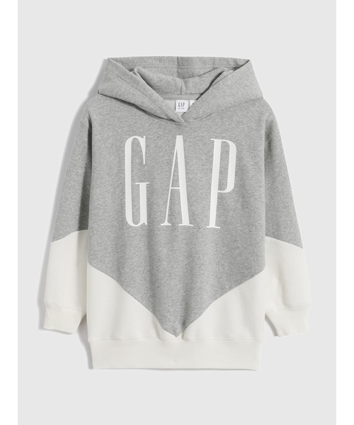 GAP(ギャップ)の「カラーブロック GAPロゴ パーカー (キッズ)(パーカー・キッズ・グレー/ブルー・XS/S/M/L/XL/XXL)」の14枚目の写真