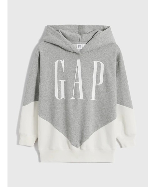 GAP(ギャップ)の「カラーブロック GAPロゴ パーカー (キッズ)(パーカー・キッズ・グレー/ブルー・XS/S/M/L/XL/XXL)」の5枚目の写真