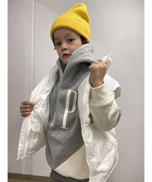 GAP(ギャップ)の「カラーブロック GAPロゴ パーカー (キッズ)(パーカー・キッズ・グレー/ブルー・XS/S/M/L/XL/XXL)」の17枚目の写真