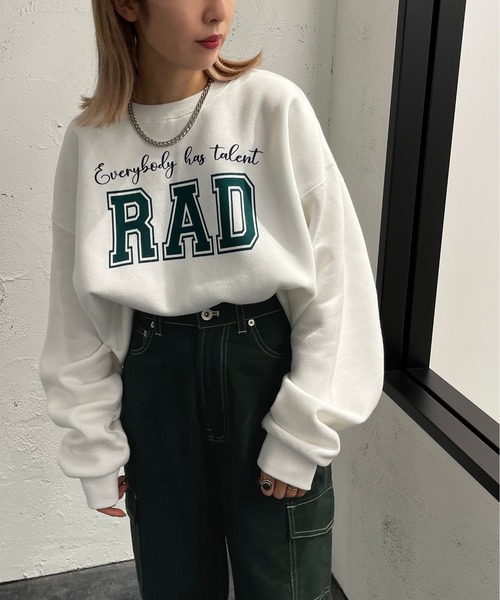 apres jour mignon(アプレジュールミニョン)の「アソートスウェット2【ZOZOTOWN限定アイテム】(スウェット・レディース・ブラック/ダークグリーン/オフホワイト/グリーン/アイボリー/その他/ボルドー/マスタード/ブラック系その他/ナチュラル・X-LARGE/フリー)」の2枚目の写真