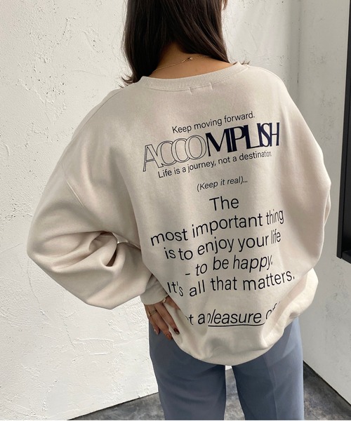 apres jour mignon(アプレジュールミニョン)の「アソートスウェット2【ZOZOTOWN限定アイテム】(スウェット・レディース・ブラック/ダークグリーン/オフホワイト/グリーン/アイボリー/その他/ボルドー/マスタード/ブラック系その他/ナチュラル・X-LARGE/フリー)」の1枚目の写真