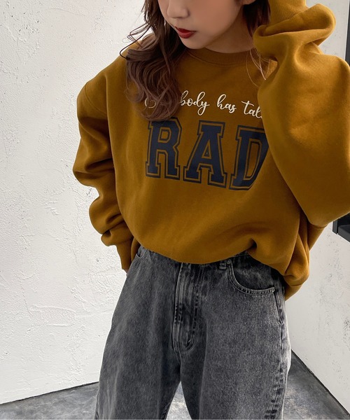 apres jour mignon(アプレジュールミニョン)の「アソートスウェット2【ZOZOTOWN限定アイテム】(スウェット・レディース・ブラック/ダークグリーン/オフホワイト/グリーン/アイボリー/その他/ボルドー/マスタード/ブラック系その他/ナチュラル・X-LARGE/フリー)」の8枚目の写真