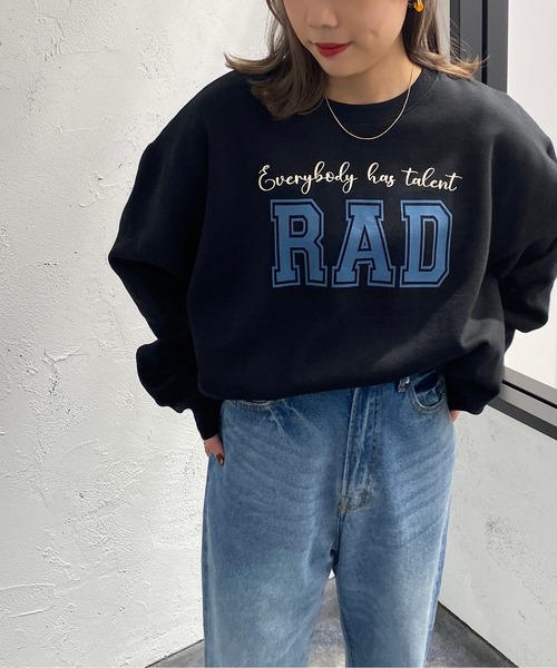 apres jour mignon(アプレジュールミニョン)の「アソートスウェット2【ZOZOTOWN限定アイテム】(スウェット・レディース・ブラック/ダークグリーン/オフホワイト/グリーン/アイボリー/その他/ボルドー/マスタード/ブラック系その他/ナチュラル・X-LARGE/フリー)」の3枚目の写真