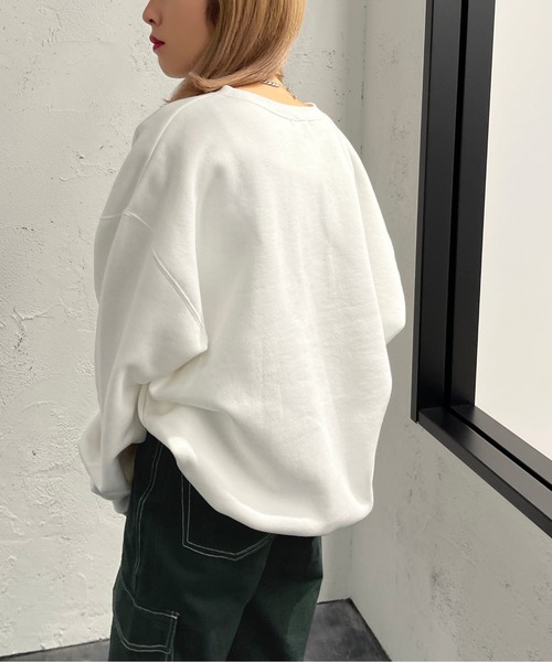 apres jour mignon(アプレジュールミニョン)の「アソートスウェット2【ZOZOTOWN限定アイテム】(スウェット・レディース・ブラック/ダークグリーン/オフホワイト/グリーン/アイボリー/その他/ボルドー/マスタード/ブラック系その他/ナチュラル・X-LARGE/フリー)」の14枚目の写真