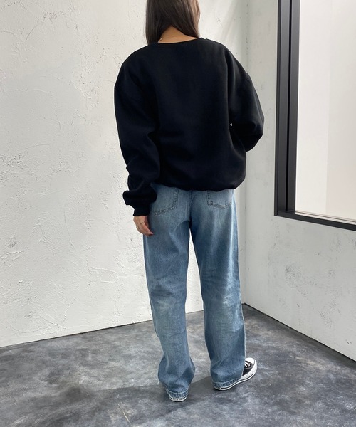 apres jour mignon(アプレジュールミニョン)の「アソートスウェット2【ZOZOTOWN限定アイテム】(スウェット・レディース・ブラック/ダークグリーン/オフホワイト/グリーン/アイボリー/その他/ボルドー/マスタード/ブラック系その他/ナチュラル・X-LARGE/フリー)」の16枚目の写真