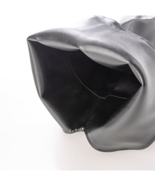 Mafmof（マフモフ）の「Mafmof(マフモフ) スクエアトゥハイヒールニーハイ ブーツ（ブーツ・レディース・ブラック系その他/ブラック・M/LL/L/S）」の15枚目の写真