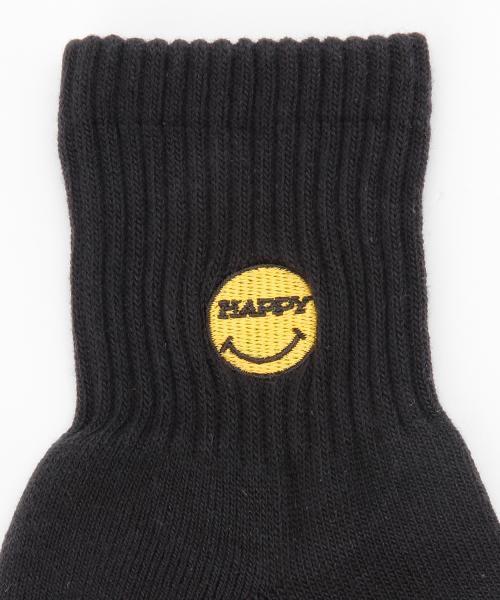 ROSTER SOX（ロスターソックス）の「ROSTER / HAPPY アンクル ソックス（ソックス/靴下・メンズ・ホワイト/ブラック/ネイビー・ONE SIZE）」の17枚目の写真