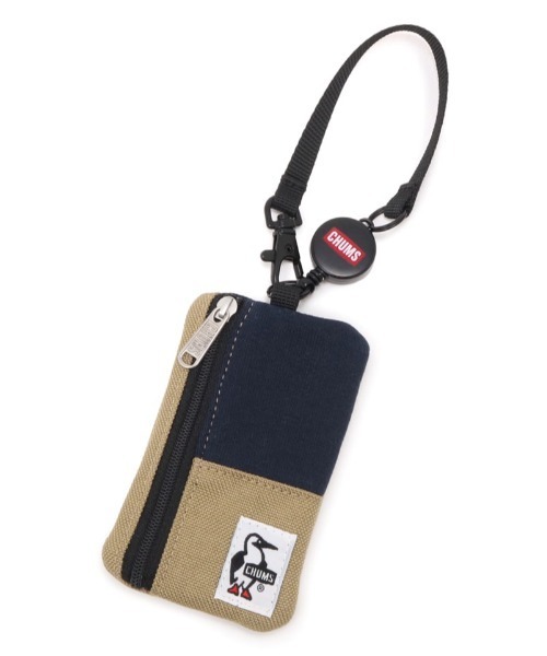 CHUMS（チャムス）の「【CHUMS/チャムス】Commuter Pass Case Sweat Nylon（パスケース・メンズ・ヘザーグレー/ブルー系その他/ブラック系その他2/ブルー系その他2/その他1/その他2/イエロー・FREE）」の4枚目の写真