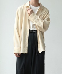 anown | 2wayスリーブレギュラーカラーシャツ【ファッションインフルエンサーKuma×anown限定コラボ】(シャツ/ブラウス)