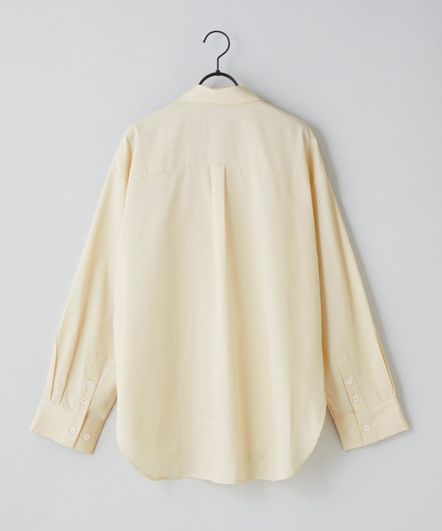 anown（アノン）の「2wayスリーブレギュラーカラーシャツ【ファッションインフルエンサーKuma×anown限定コラボ】（シャツ/ブラウス・メンズ・アイボリー/チャコール/ネイビー/ブラウン・S/M）」の6枚目の写真