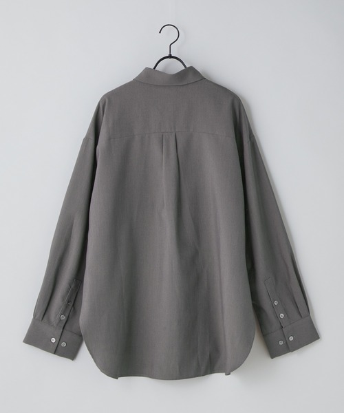 anown（アノン）の「2wayスリーブレギュラーカラーシャツ【ファッションインフルエンサーKuma×anown限定コラボ】（シャツ/ブラウス・メンズ・アイボリー/チャコール/ネイビー/ブラウン・S/M）」の8枚目の写真