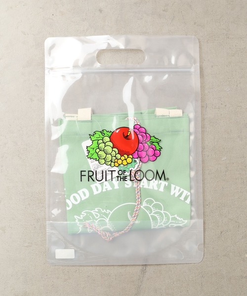 FRUIT OF THE LOOM（フルーツオブザルーム）の「【78】【FRUIT OF THE LOOM】BRAIDED CORD TOTE BAG（トートバッグ・レディース・ライトブルー/オフホワイト/ピンク/イエロー/オレンジ/ライトグリーン/ライトパープル・FREE）」の8枚目の写真