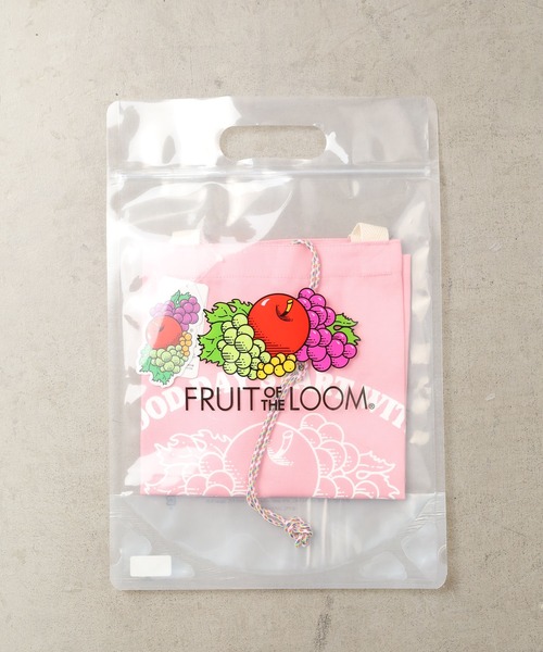 FRUIT OF THE LOOM（フルーツオブザルーム）の「【78】【FRUIT OF THE LOOM】BRAIDED CORD TOTE BAG（トートバッグ・レディース・ライトブルー/オフホワイト/ピンク/イエロー/オレンジ/ライトグリーン/ライトパープル・FREE）」の9枚目の写真