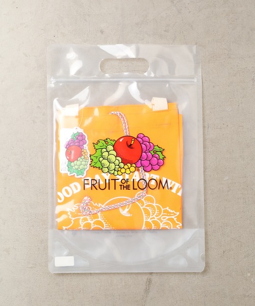 FRUIT OF THE LOOM（フルーツオブザルーム）の「【78】【FRUIT OF THE LOOM】BRAIDED CORD TOTE BAG（トートバッグ・レディース・ライトブルー/オフホワイト/ピンク/イエロー/オレンジ/ライトグリーン/ライトパープル・FREE）」の10枚目の写真