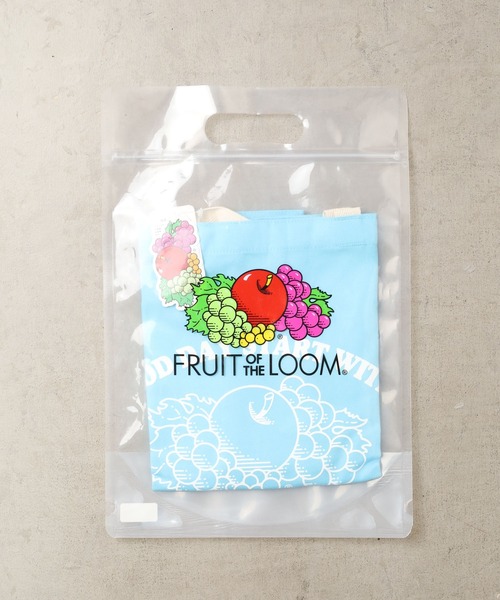 FRUIT OF THE LOOM（フルーツオブザルーム）の「【78】【FRUIT OF THE LOOM】BRAIDED CORD TOTE BAG（トートバッグ・レディース・ライトブルー/オフホワイト/ピンク/イエロー/オレンジ/ライトグリーン/ライトパープル・FREE）」の13枚目の写真