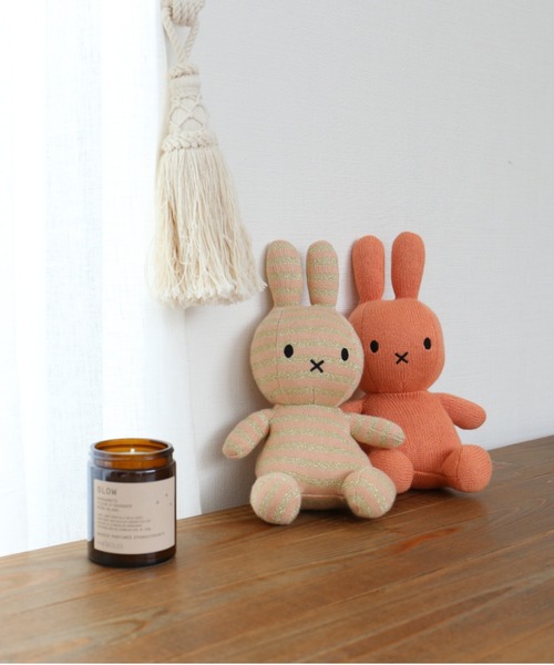 Miffy( ミッフィー)の「ミッフィー オーガニックコットン ぬいぐるみ 23cm(おもちゃ・レディース・クリーム/ピンク・FREE)」の7枚目の写真