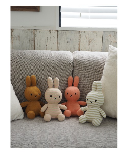 Miffy( ミッフィー)の「ミッフィー オーガニックコットン ぬいぐるみ 23cm(おもちゃ・レディース・クリーム/ピンク・FREE)」の11枚目の写真