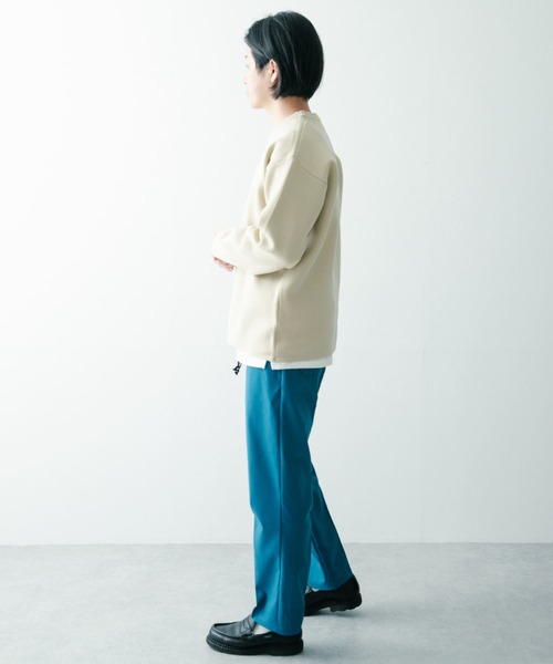 ITEMS URBANRESEARCH(アイテムズ アーバンリサーチ)の「ウォッシャブルエアリークルーニットアンサンブル(セットアイテム)(ニット/セーター・メンズ・グリーン/ブラック/ベージュ/ブルー・LARGE/MEDIUM)」の14枚目の写真