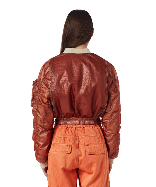 DIESEL（ディーゼル）の「レディース ブルゾン ジャケット ショート丈　3Dポケット（ブルゾン・レディース・カーキ・SMALL/MEDIUM/LARGE/X-SMALL）」の19枚目の写真