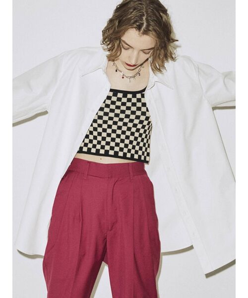 jouetie（ジュエティ）の「ワイドスリーブルーズシャツ（シャツ/ブラウス・レディース・オフホワイト/グリーン/その他1/その他2/ブルー/ピンク・MEDIUM）」の11枚目の写真