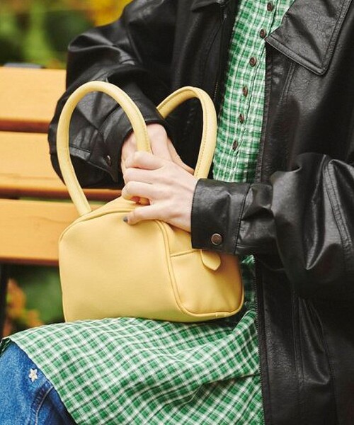 FREAK'S STORE（フリークスストア）の「ROVERETO/ロベレート ボストンバッグ（ボストンバッグ・レディース・ブラック/イエロー/グリーン・ONE SIZE）」の3枚目の写真