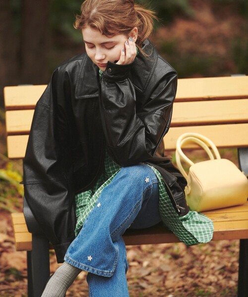 FREAK'S STORE（フリークスストア）の「ROVERETO/ロベレート ボストンバッグ（ボストンバッグ・レディース・ブラック/イエロー/グリーン・ONE SIZE）」の4枚目の写真