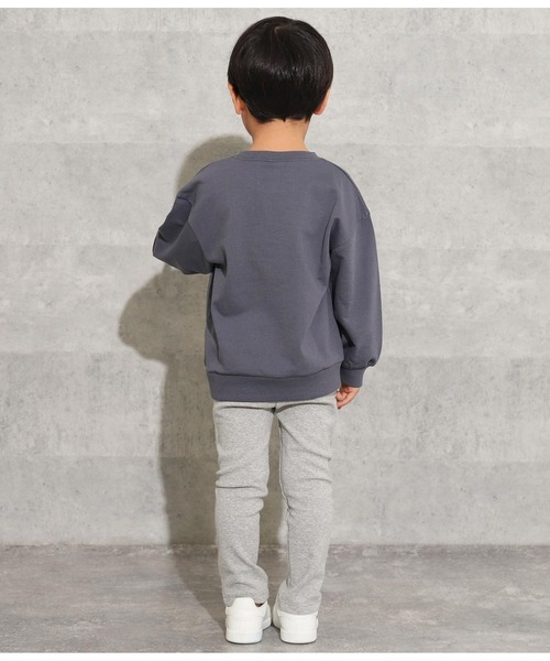 ANAP kids(アナップキッズ)の「スーパーストレッチパンツ(レギンス/スパッツ・キッズ・ブラック/ラベンダー/サックスブルー/ベージュ/グレー・110cm/120cm/130cm/100cm)」の12枚目の写真
