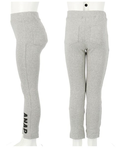 ANAP kids(アナップキッズ)の「スーパーストレッチパンツ(レギンス/スパッツ・キッズ・ブラック/ラベンダー/サックスブルー/ベージュ/グレー・110cm/120cm/130cm/100cm)」の14枚目の写真