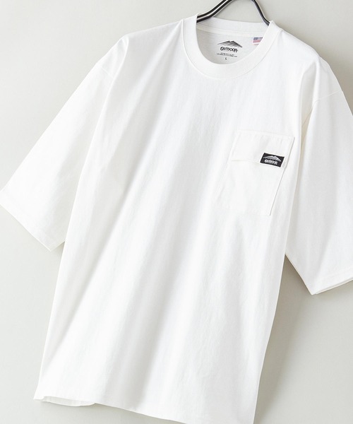OUTDOOR PRODUCTS(アウトドアプロダクツ)の「【OUTDOOR PRODUCTS/アウトドアプロダクツ】USAコットンビッグシルエット 5分袖Tシャツ ワンポイントブランドロゴ(Tシャツ/カットソー・メンズ・ホワイト/ブルー系その他/ブラック/ベージュ/カーキ/パープル・X-LARGE/LARGE/MEDIUM)」の7枚目の写真