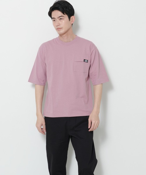 OUTDOOR PRODUCTS(アウトドアプロダクツ)の「【OUTDOOR PRODUCTS/アウトドアプロダクツ】USAコットンビッグシルエット 5分袖Tシャツ ワンポイントブランドロゴ(Tシャツ/カットソー・メンズ・ホワイト/ブルー系その他/ブラック/ベージュ/カーキ/パープル・X-LARGE/LARGE/MEDIUM)」の21枚目の写真