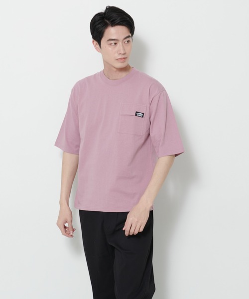 OUTDOOR PRODUCTS(アウトドアプロダクツ)の「【OUTDOOR PRODUCTS/アウトドアプロダクツ】USAコットンビッグシルエット 5分袖Tシャツ ワンポイントブランドロゴ(Tシャツ/カットソー・メンズ・ホワイト/ブルー系その他/ブラック/ベージュ/カーキ/パープル・X-LARGE/LARGE/MEDIUM)」の20枚目の写真