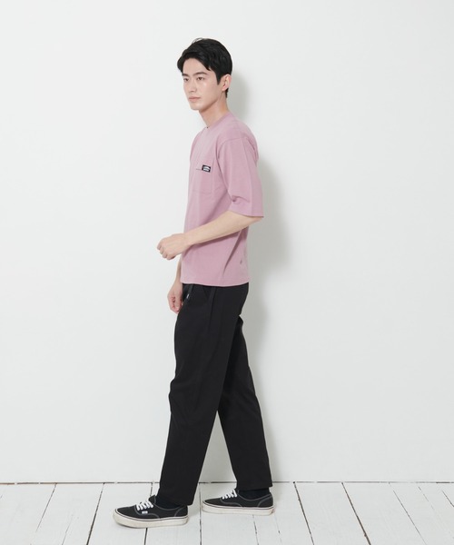 OUTDOOR PRODUCTS(アウトドアプロダクツ)の「【OUTDOOR PRODUCTS/アウトドアプロダクツ】USAコットンビッグシルエット 5分袖Tシャツ ワンポイントブランドロゴ(Tシャツ/カットソー・メンズ・ホワイト/ブルー系その他/ブラック/ベージュ/カーキ/パープル・X-LARGE/LARGE/MEDIUM)」の22枚目の写真