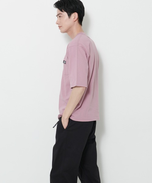 OUTDOOR PRODUCTS(アウトドアプロダクツ)の「【OUTDOOR PRODUCTS/アウトドアプロダクツ】USAコットンビッグシルエット 5分袖Tシャツ ワンポイントブランドロゴ(Tシャツ/カットソー・メンズ・ホワイト/ブルー系その他/ブラック/ベージュ/カーキ/パープル・X-LARGE/LARGE/MEDIUM)」の19枚目の写真