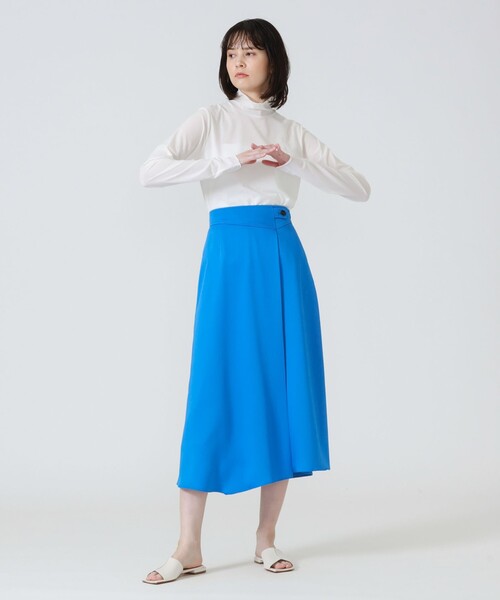 LOVELESS（ラブレス）の「ハイネック シアートップス（その他トップス・レディース・ロイヤルブルー/オフホワイト/ブラック/ライトグリーン/ペールイエロー/ダークパープル・36）」の18枚目の写真