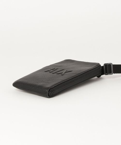 ARMANI EXCHANGE(アルマーニエクスチェンジ)の「【A|X アルマーニ エクスチェンジ】エンボスA|Xロゴ 小物入れ/携帯入れ(その他小物・メンズ・ブラック・FREE)」の7枚目の写真
