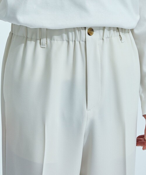 UNITED TOKYO（ユナイテッドトウキョウ）の「撥水relactionスクリーンストレートパンツ（スラックス・メンズ・アイボリー/ベージュ/ネイビー/ブルー/パープル・1/2/3）」の17枚目の写真