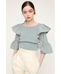DOCKING FRILL TOPS ドッキング フリル トップス