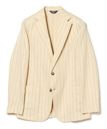 CIRCOLO 1901 | CIRCOLO1901 × Brilla per il gusto / 別注 コットンリネン ストライプ ジャケット(その他アウター)