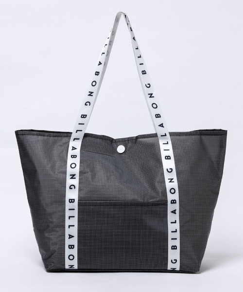 BILLABONG（ビラボン）の「BILLABONG/ビラボン トートバック LOGO TAPE PVC TOTE BAG BC013-906（トートバッグ・レディース・ホワイト/ブラック/ピンク・FREE）」の8枚目の写真