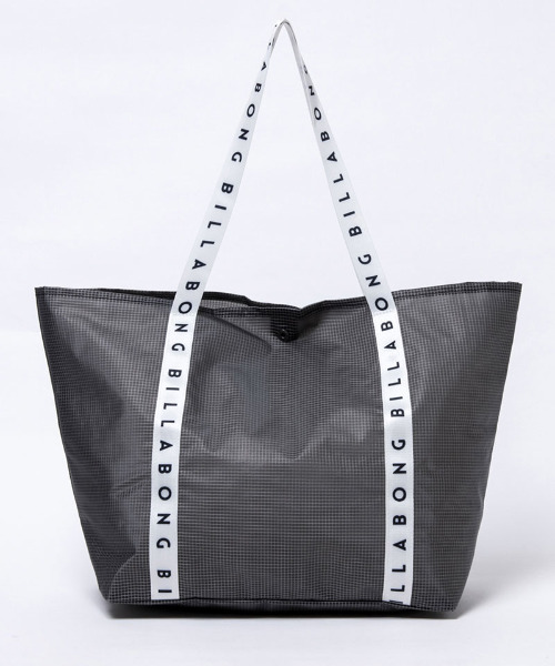 BILLABONG（ビラボン）の「BILLABONG/ビラボン トートバック LOGO TAPE PVC TOTE BAG BC013-906（トートバッグ・レディース・ホワイト/ブラック/ピンク・FREE）」の10枚目の写真