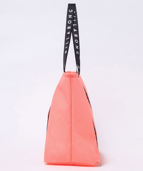 BILLABONG（ビラボン）の「BILLABONG/ビラボン トートバック LOGO TAPE PVC TOTE BAG BC013-906（トートバッグ・レディース・ホワイト/ブラック/ピンク・FREE）」の12枚目の写真