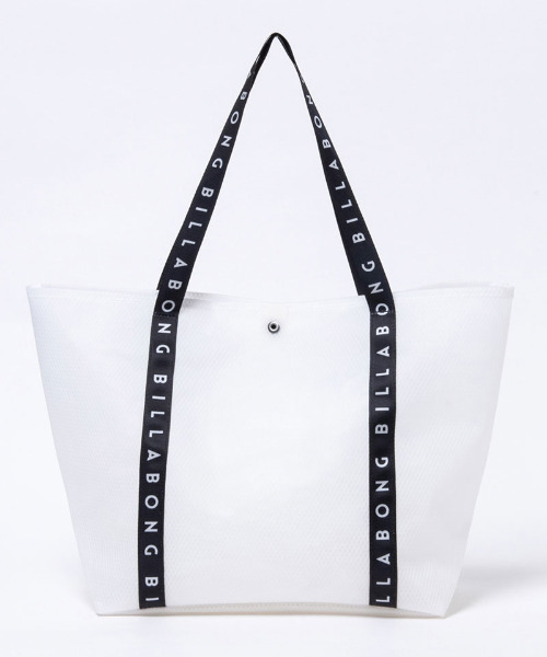 BILLABONG（ビラボン）の「BILLABONG/ビラボン トートバック LOGO TAPE PVC TOTE BAG BC013-906（トートバッグ・レディース・ホワイト/ブラック/ピンク・FREE）」の16枚目の写真