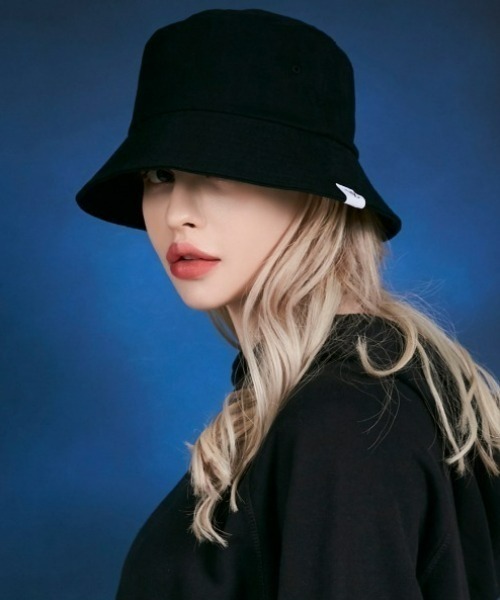 VARZAR(バザール)の「VARZAR(バザール)/Herringbone label bucket hat/ヘリンボーン ラベル バケットハット(ハット・レディース・ブラック/ベージュ/ピンク・FREE)」の22枚目の写真