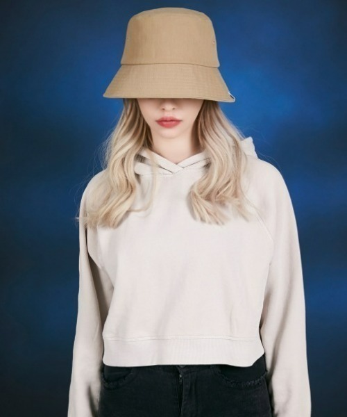 VARZAR(バザール)の「VARZAR(バザール)/Herringbone label bucket hat/ヘリンボーン ラベル バケットハット(ハット・レディース・ブラック/ベージュ/ピンク・FREE)」の19枚目の写真